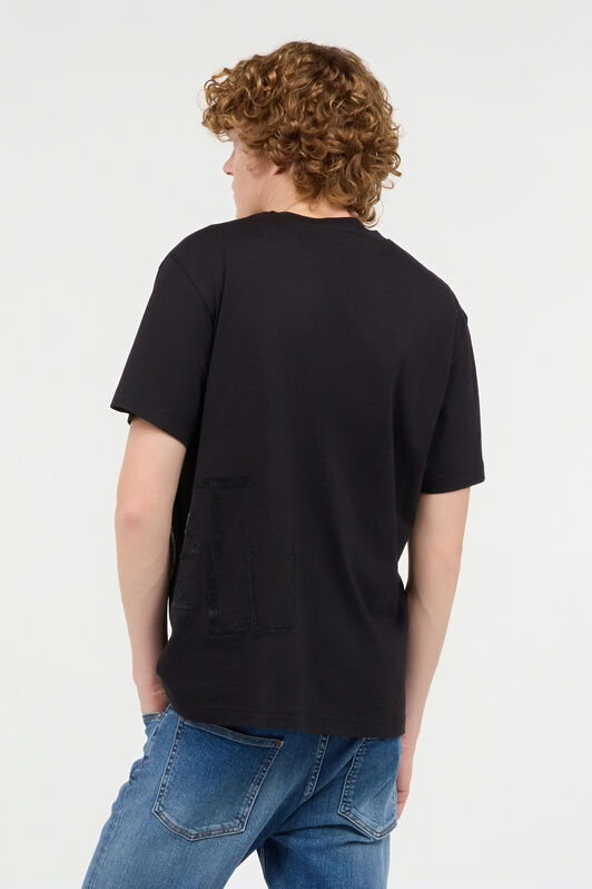 JC T-Shirt Avec Logo Sur Le Côté Noir UFT054-UF074