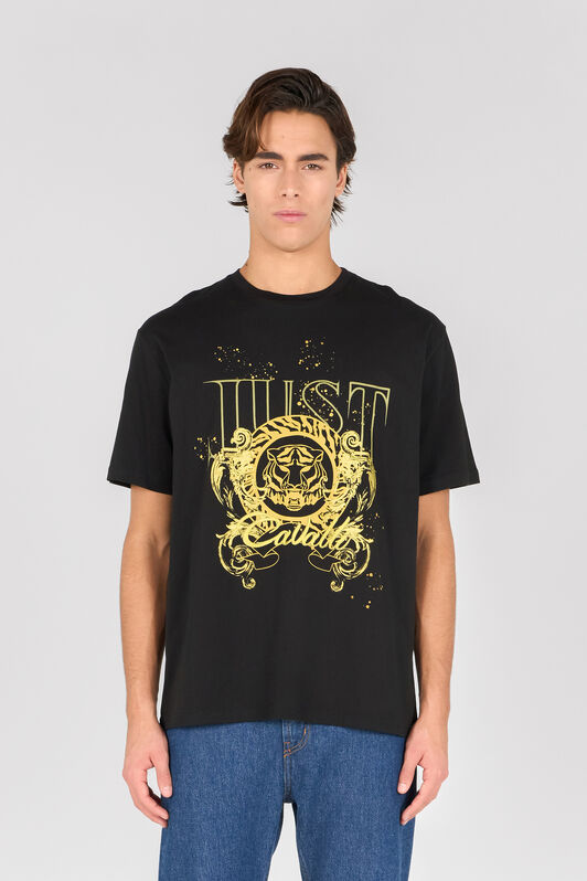 JC Black Tiger T-Shirt JC Black Tiger T-Shirt Black RRT922-RR184