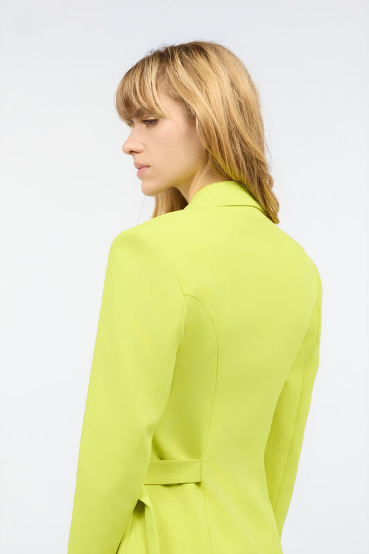 JC Jacket With Side Belt Light green UFT193-UF259
