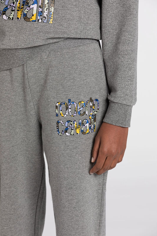 RC Logo-Print Cotton Sweatpants RC Logo-Print Cotton Sweatpants Gray JST23B-CF050