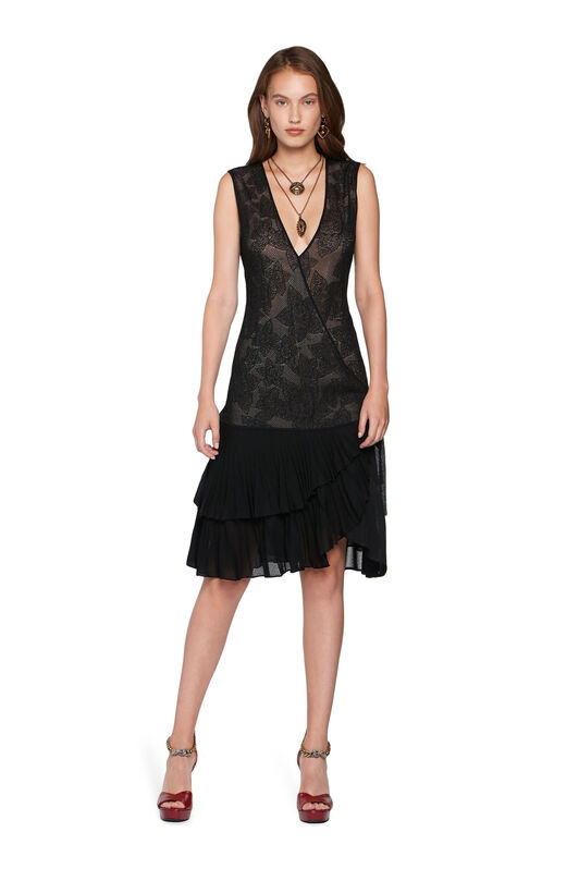 RC Black Stapelia lace dress RC Black Stapelia lace dress BLACK IQM107-MI001