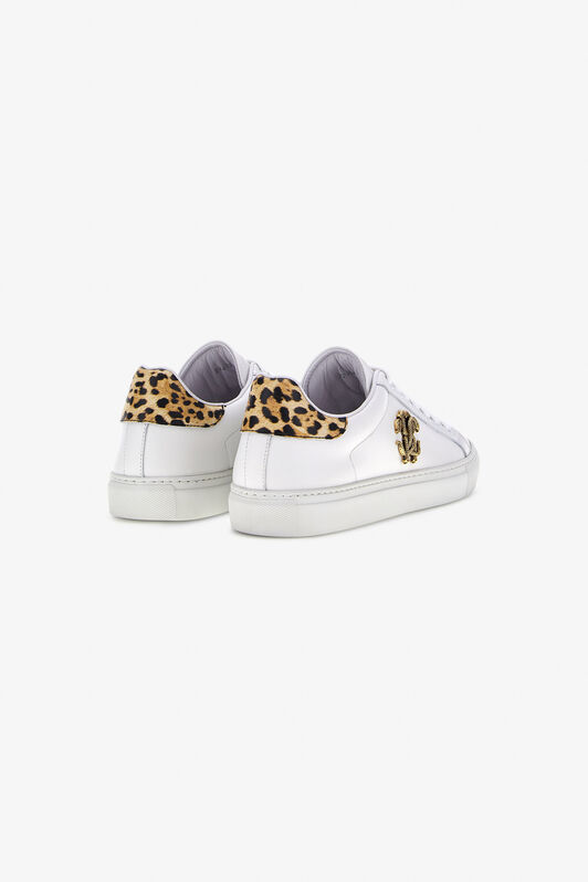 RC Sneakers with Monogram RC RC Sneakers with Monogram RC Light brown/White SKS031-PZA90