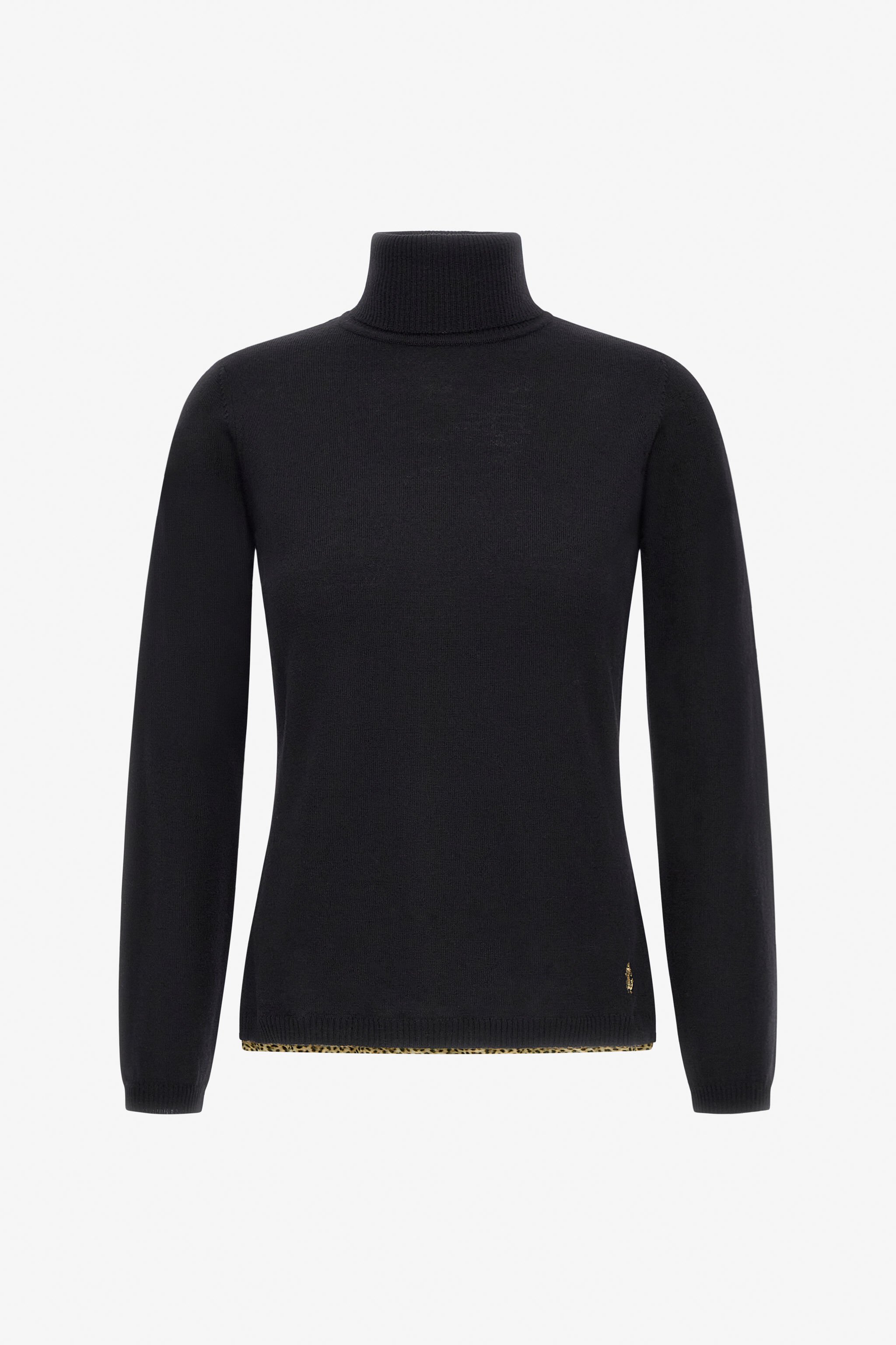 RC Turtleneck sweater Negro NOM00B-MQ030