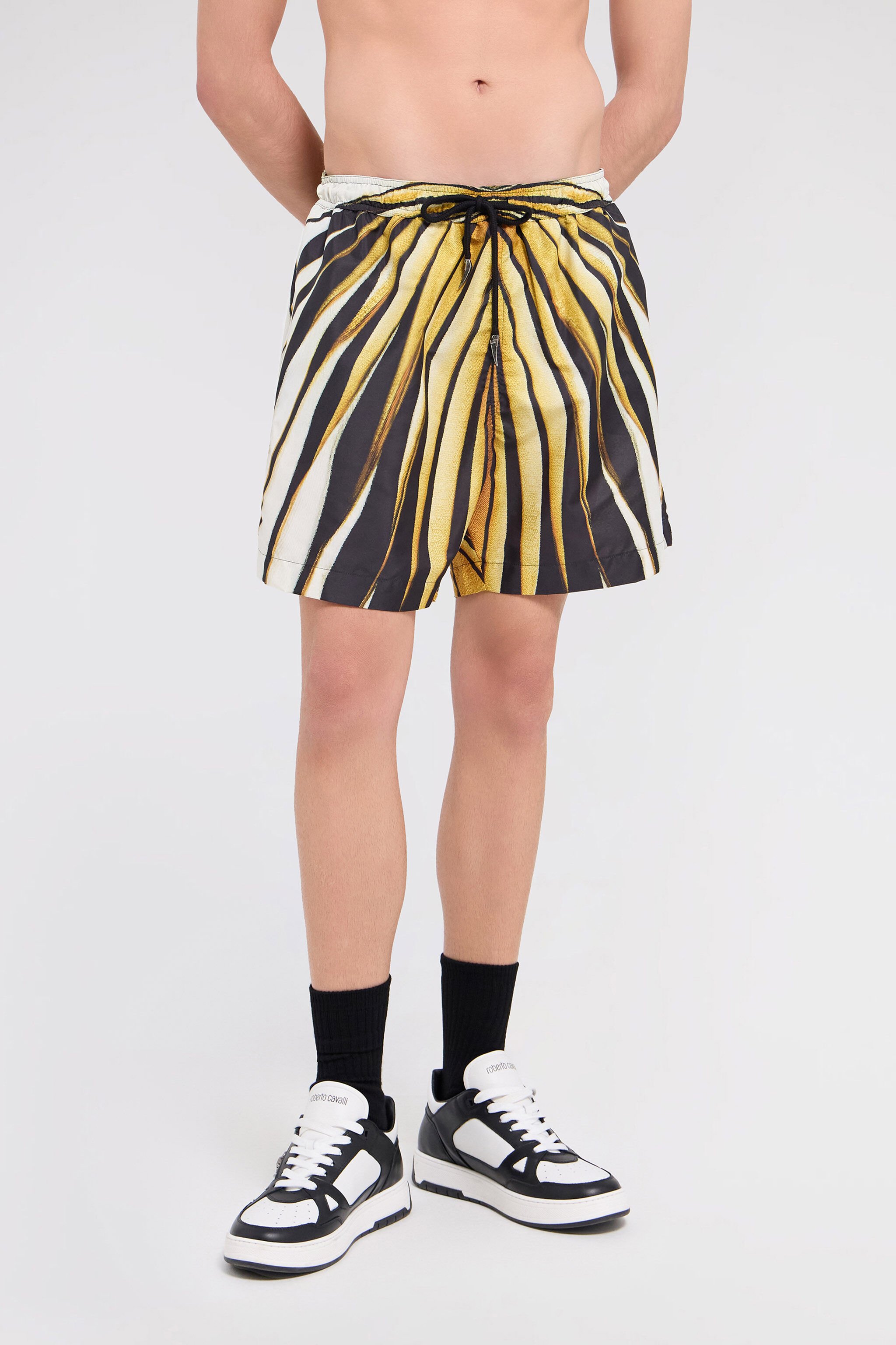 RC Ray Of Gold Print Nylon Sea Shorts Or TRT00A-5RM78