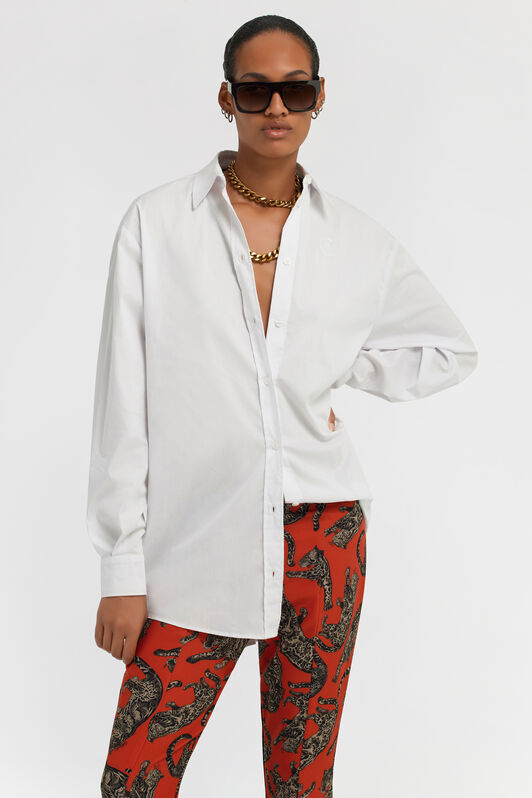 JC Just Cavalli Shirt White TFT127-TF192