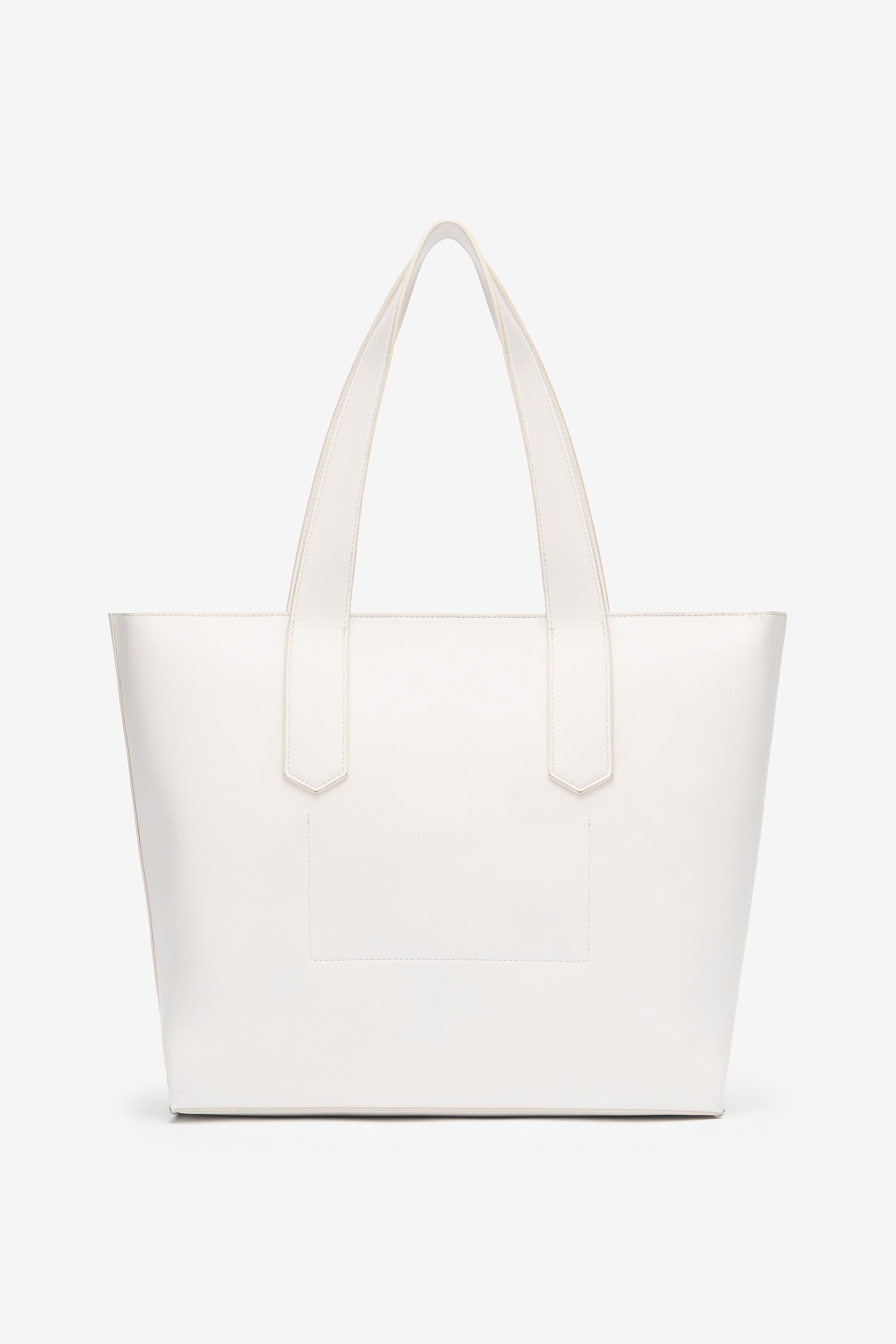 JC Cabas Avec Mirror Snake Blanc UFB034-UF403