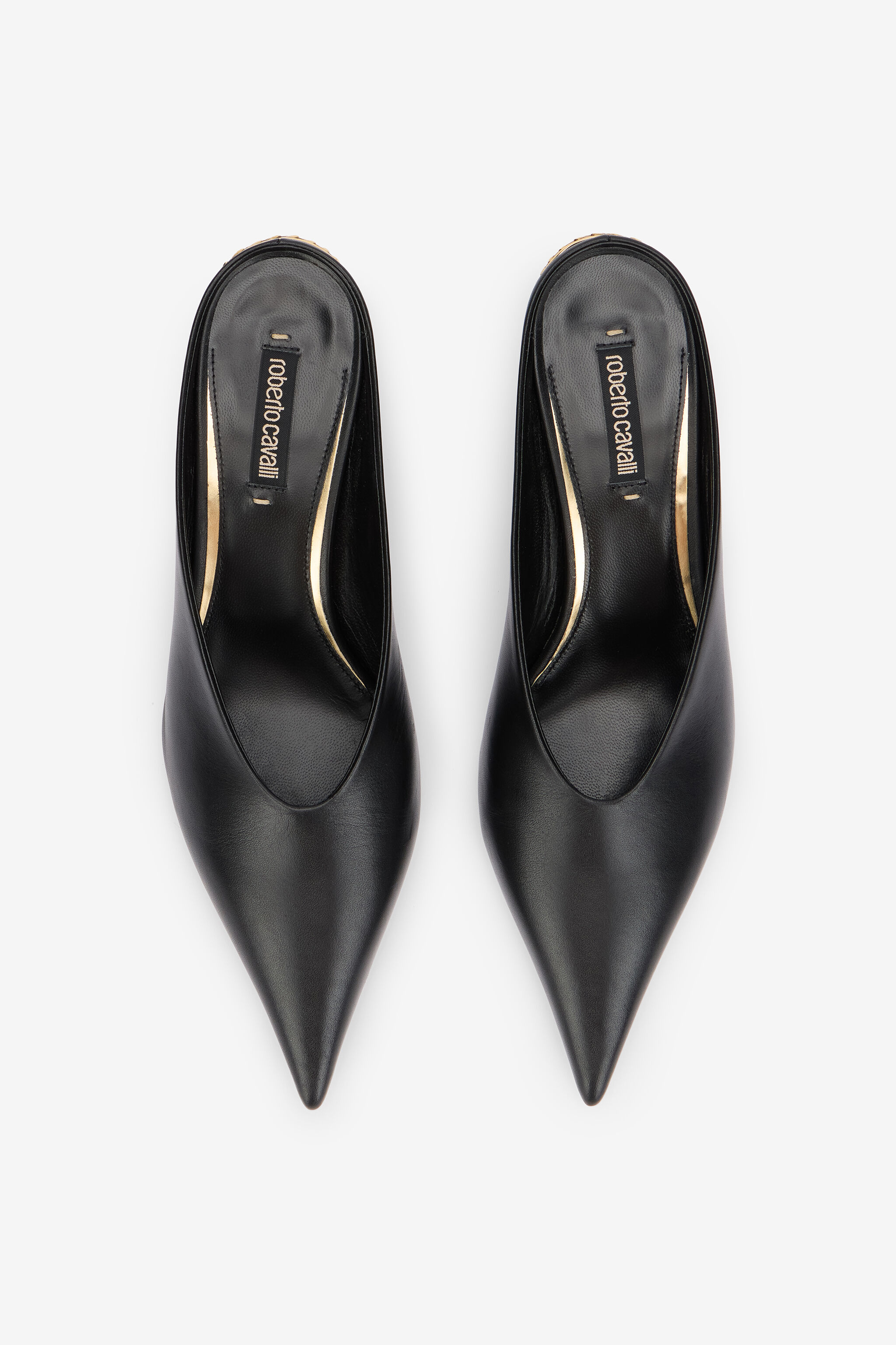 RC Black Serpentine Mules RC Black Serpentine Mules BLACK WKS003-PZ319