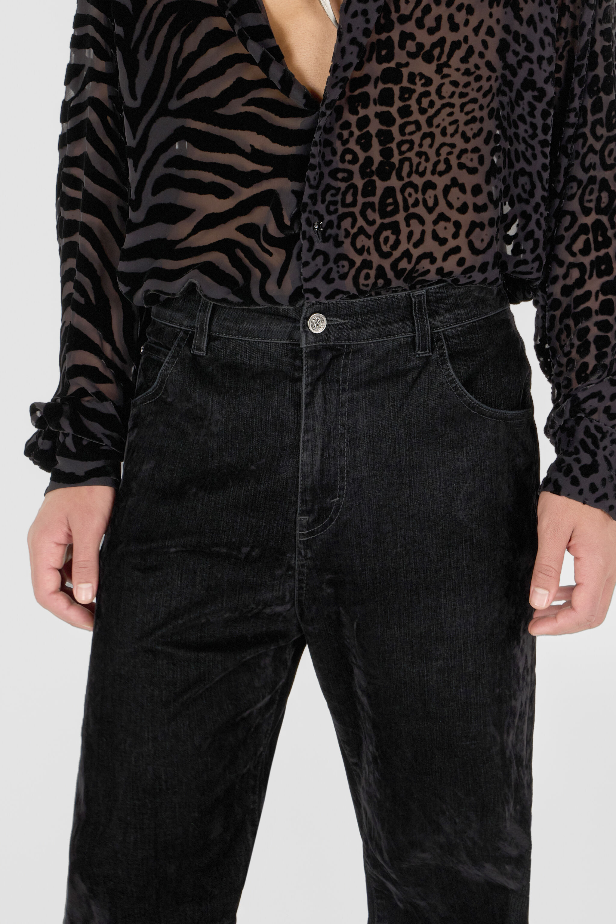 RC Classic Jeans Black TRJ210-FN201