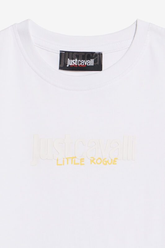 JC Weißes T-Shirt Mit Logo WHITE WFT60A-JD060