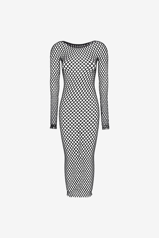 RC Knit swimsuit cover-up Black SYW055-MA001