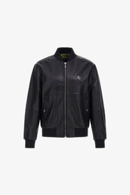 ${brand} Just Cavalli leather bomber jacket ${colorDescription} ${masterID}