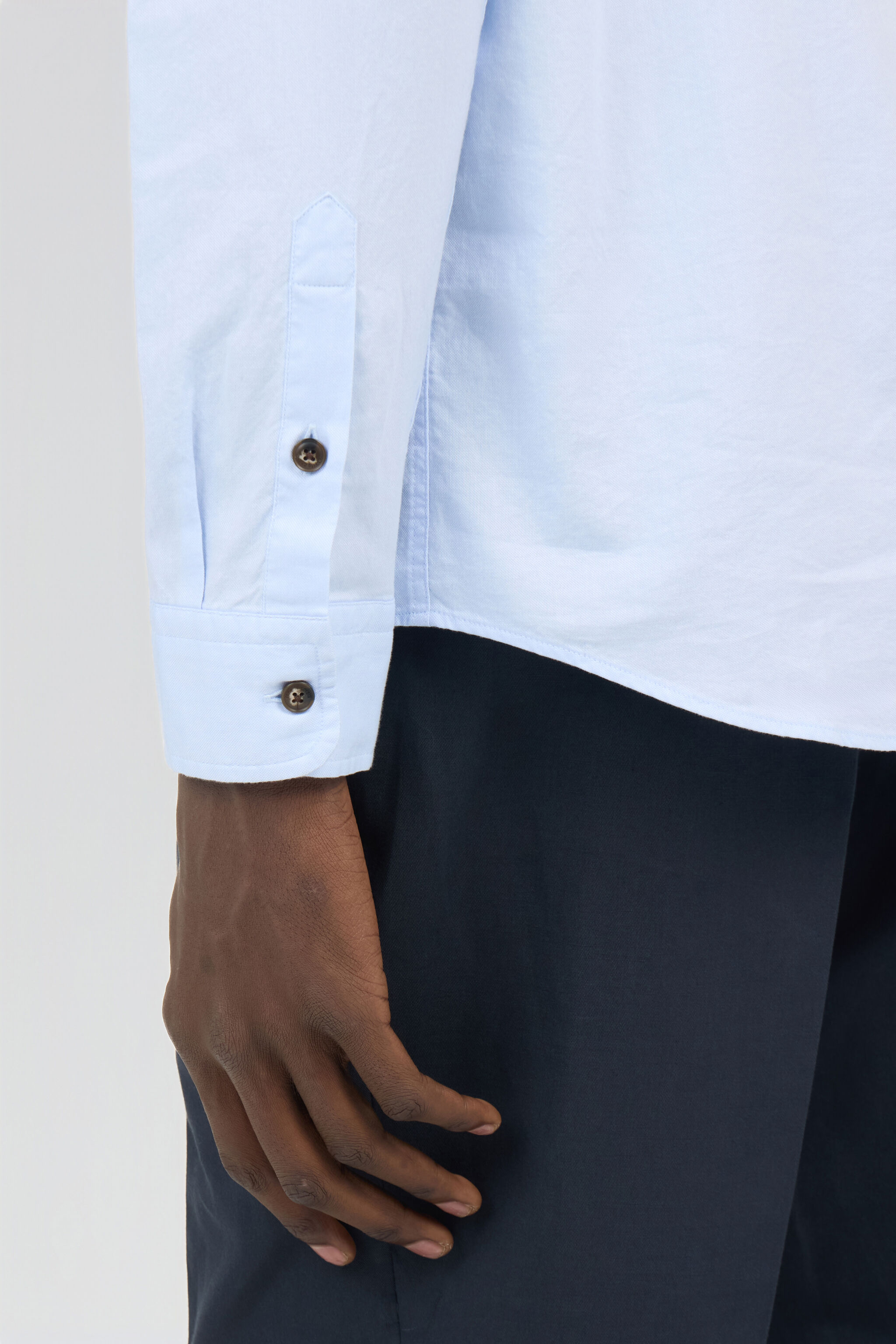 RC Camicia Azzurra con Ricamo Monogram RC LIGHT BLUE SOT70P-FN006