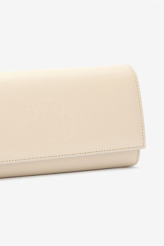 RC Wallet with flap and Monogram RC Ivory OOA00D-PZ015