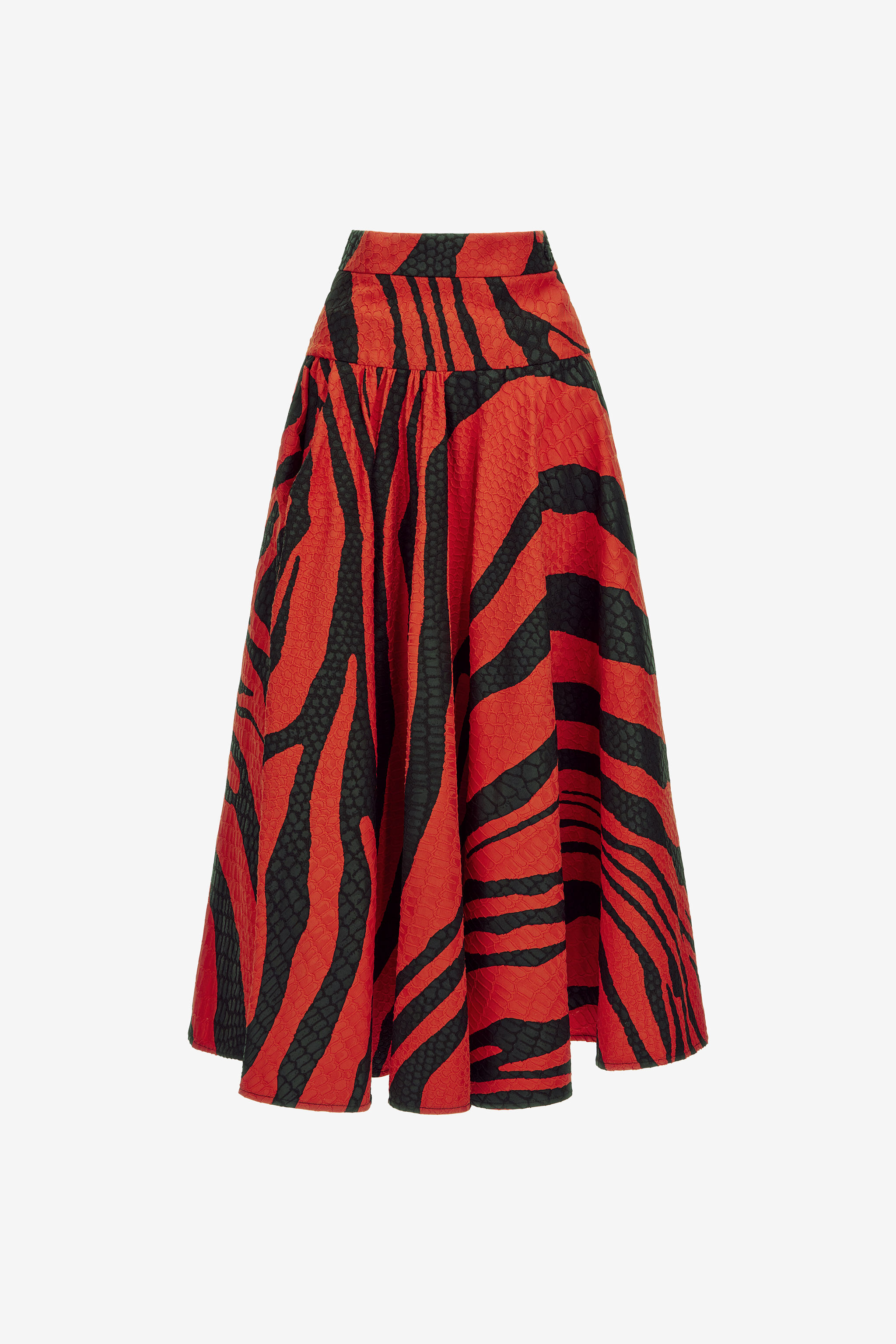 RC Skirt with Zebra print Red NOT30A-5FM69