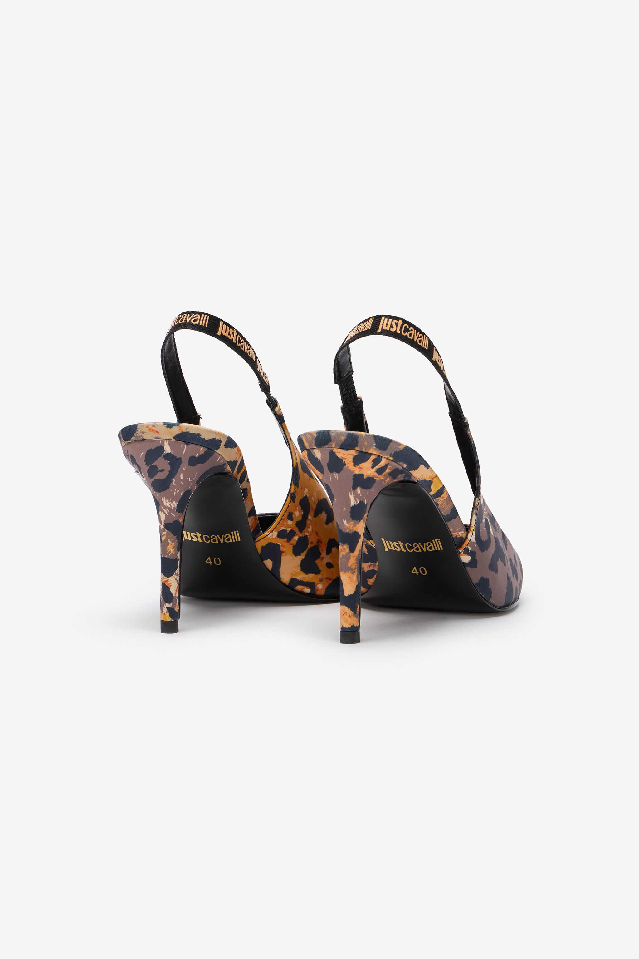 JC Sandali Just Cavalli Nero/Bianco SFS135-SF464