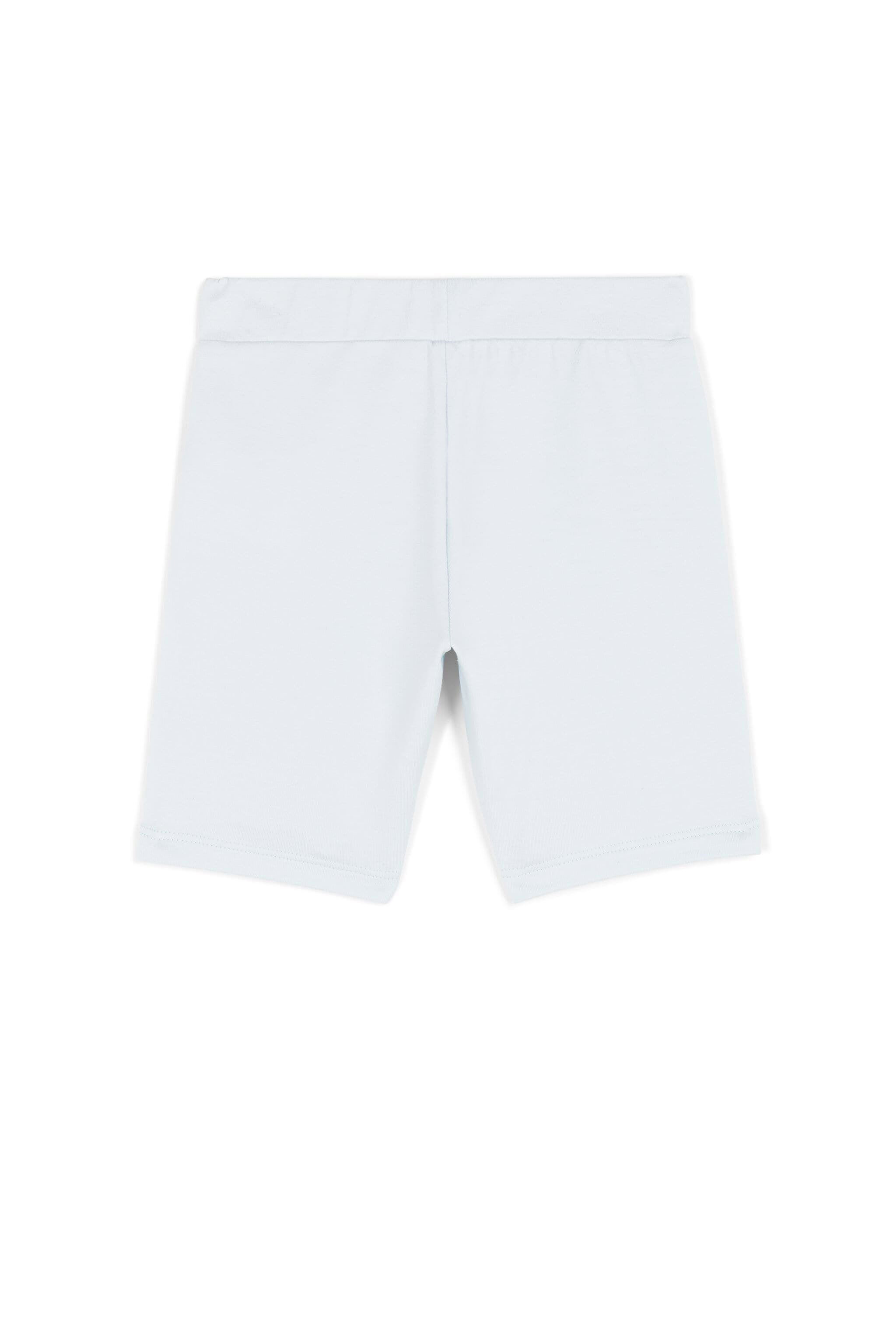 JU Logo-print shorts BABY BLUE/ENSIGN MJT20D-CF042