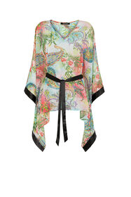 ${brand} Botanical-Print Kaftan Dress ${colorDescription} ${masterID}