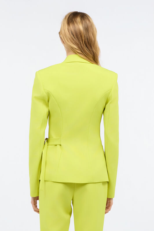 JC Jacket With Side Belt Light green UFT193-UF259