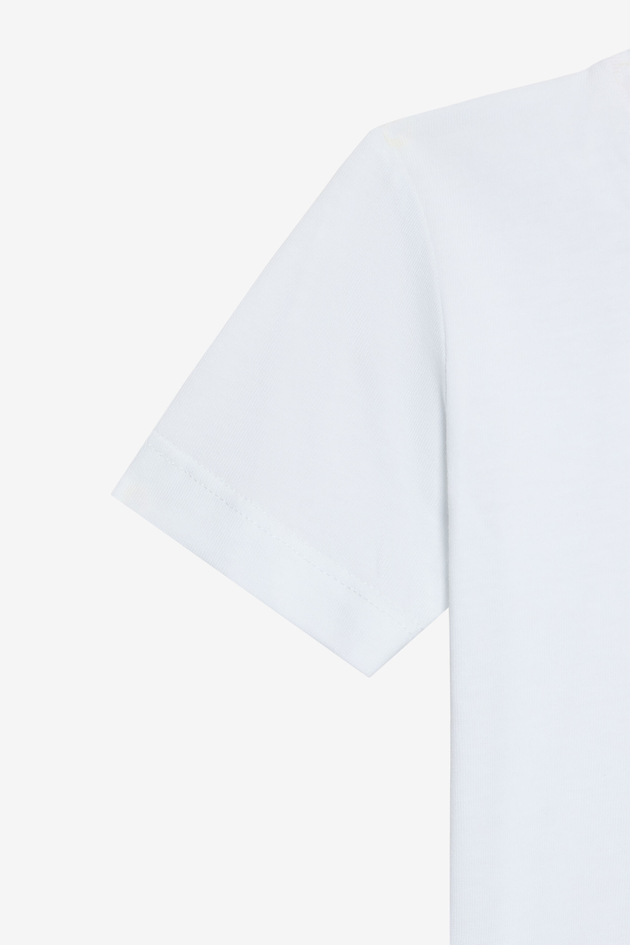 JU Optical White T-Shirt with RC Monogram OPTICAL WHITE VJT614-JD001