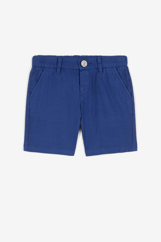 JU Monogram-print chino shorts JU Monogram-print chino shorts Bluette QJT256-CH004