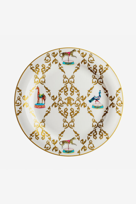 HO Set Pappa Con Stampa Floreale E Carosello Bianco TALA11-IA105