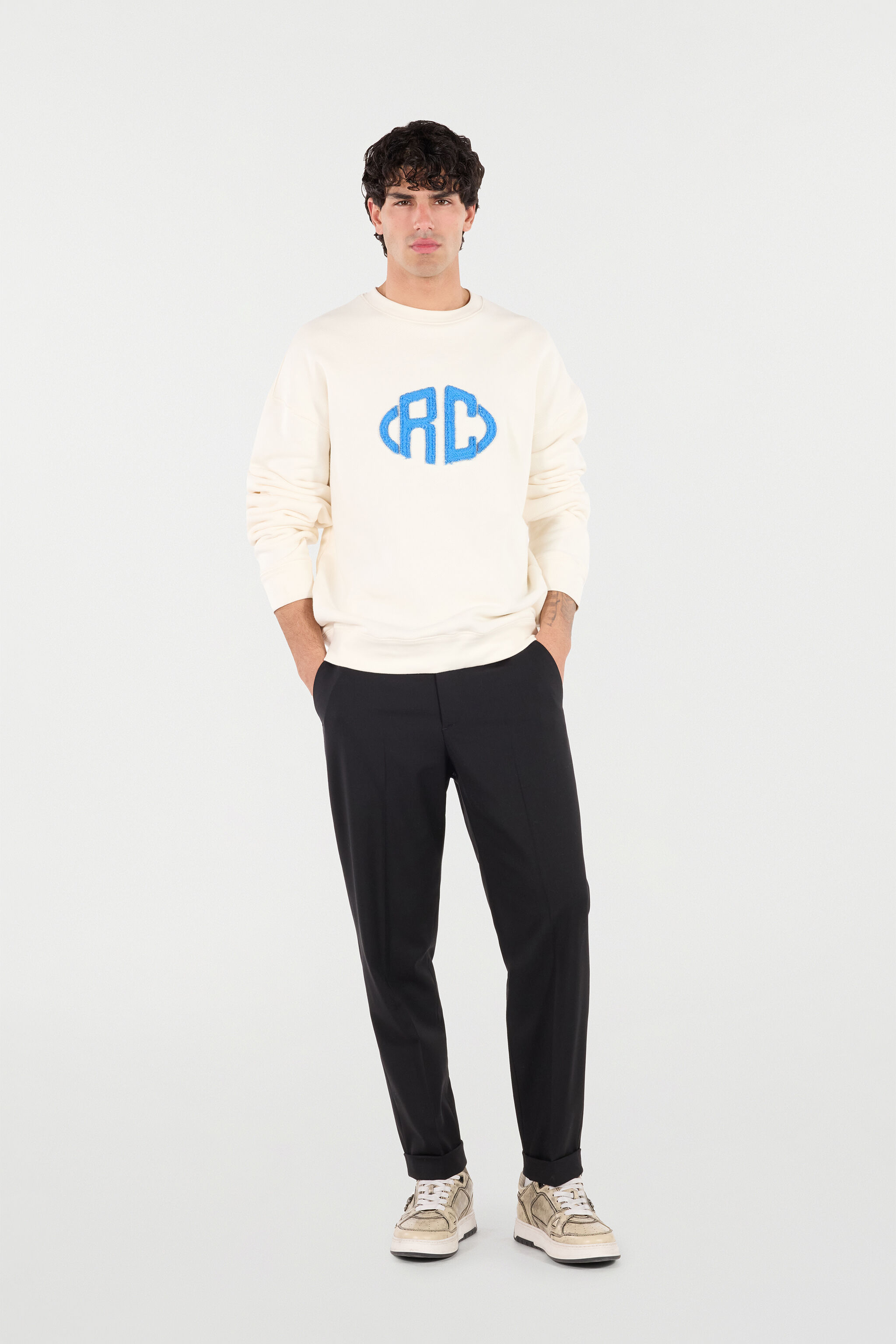 RC Sweatshirt with Monogram NATURAL VRT68A-CF050