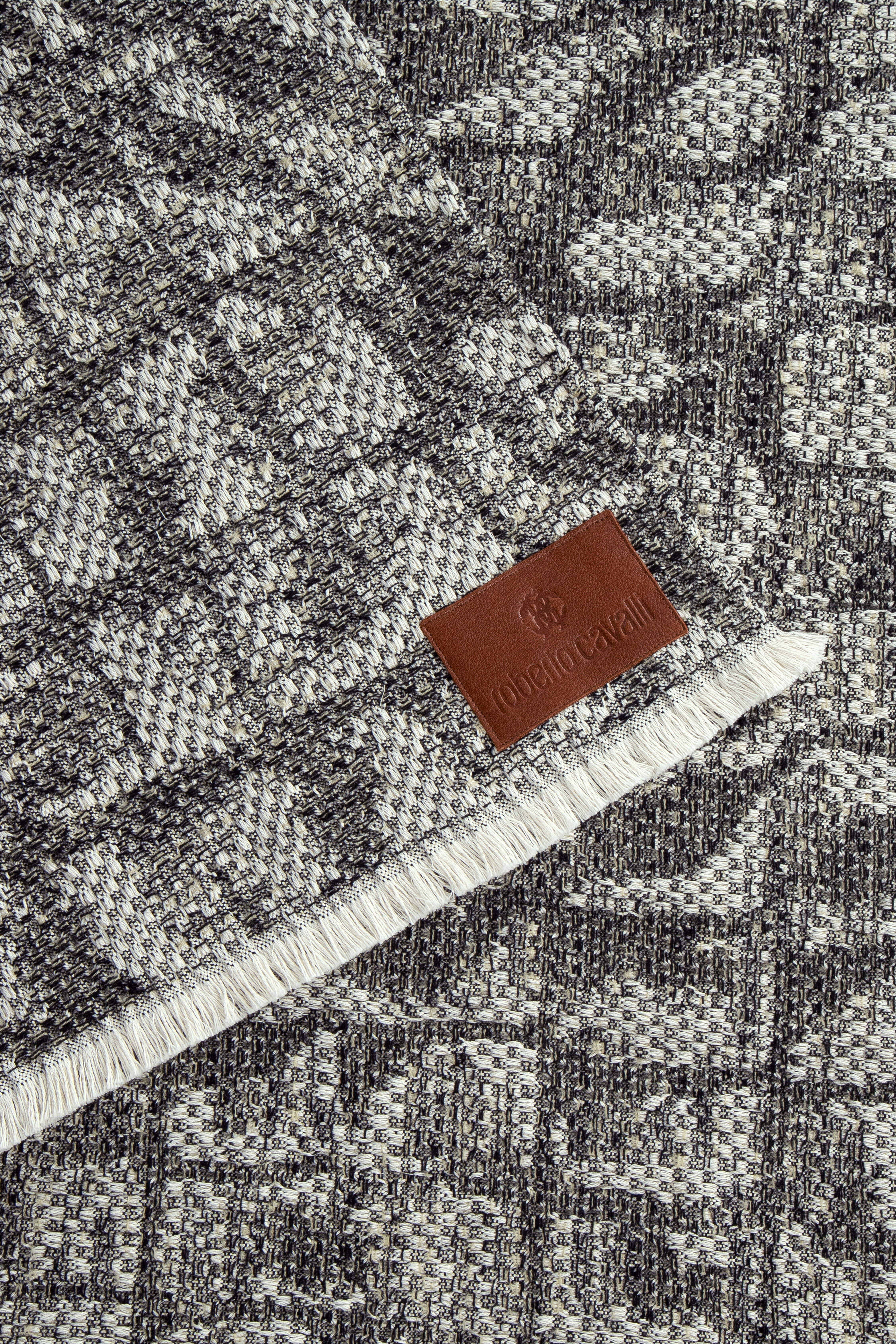 HO Plaid Jacquard Glitch BLACK & GRAY VALH03-IH012