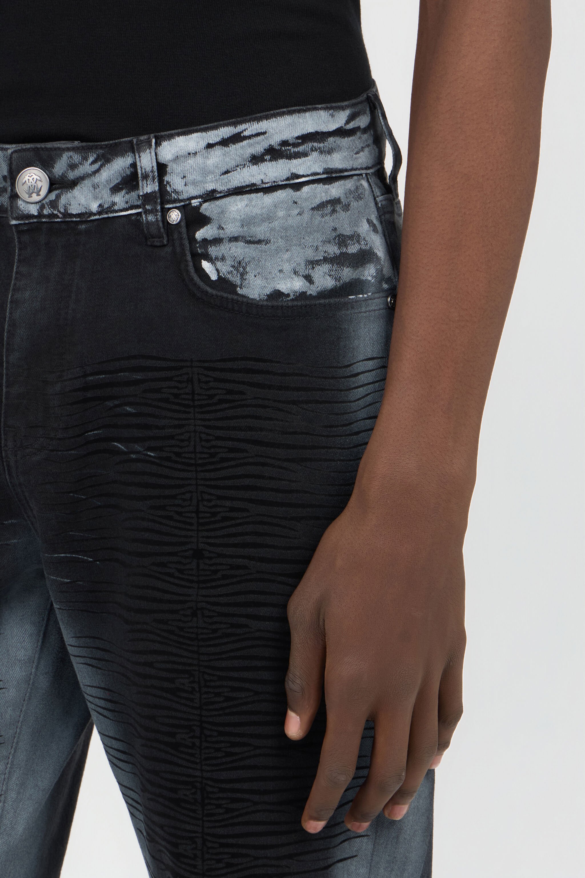 RC Black Denim Jeans BLACK SOJ20D-DN001