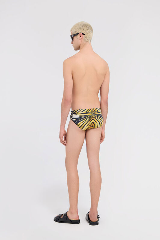 RC Ray Of Gold Print Sea Brief Oro TRT01A-LNM77