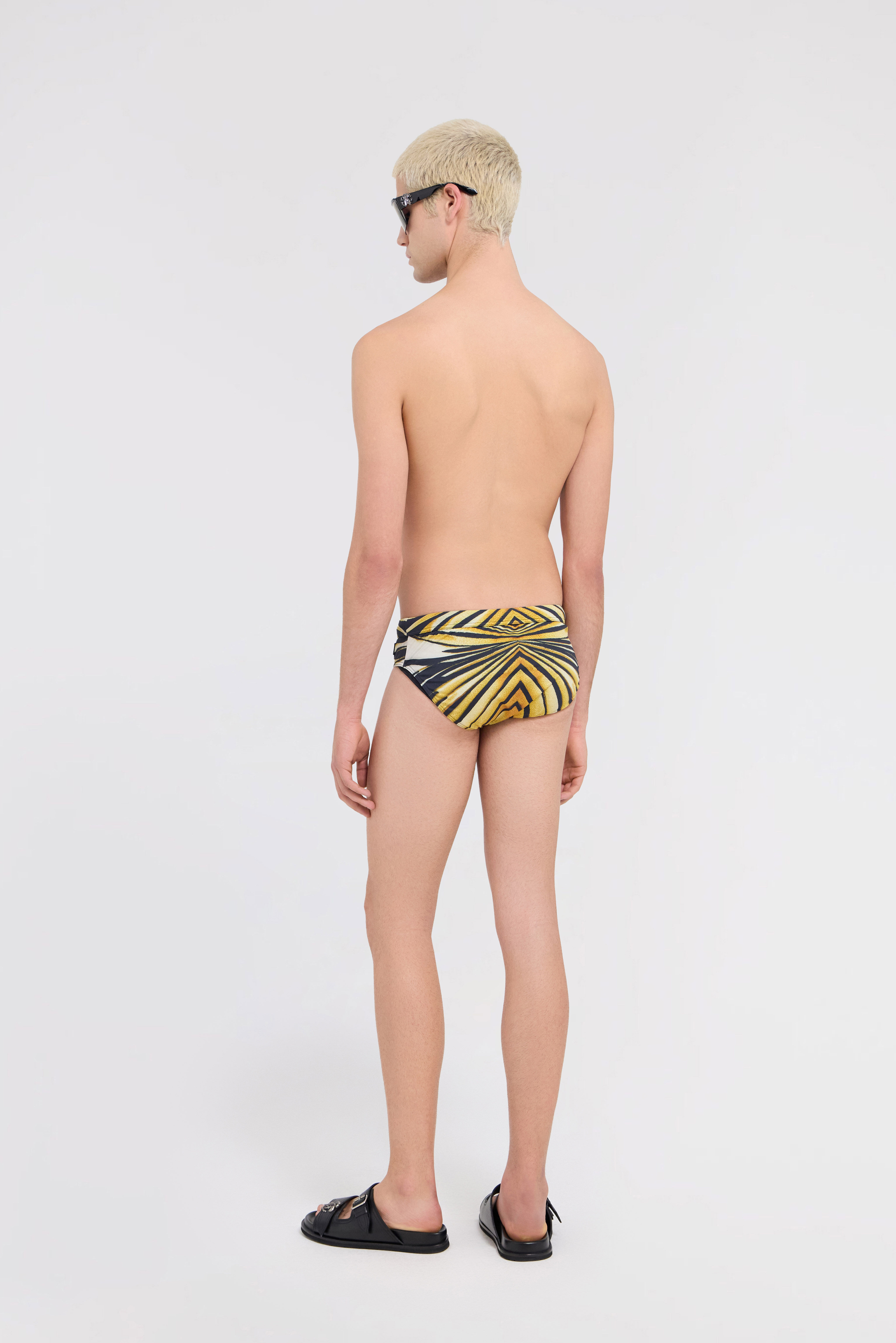 RC Ray Of Gold Print Sea Brief Oro TRT01A-LNM77