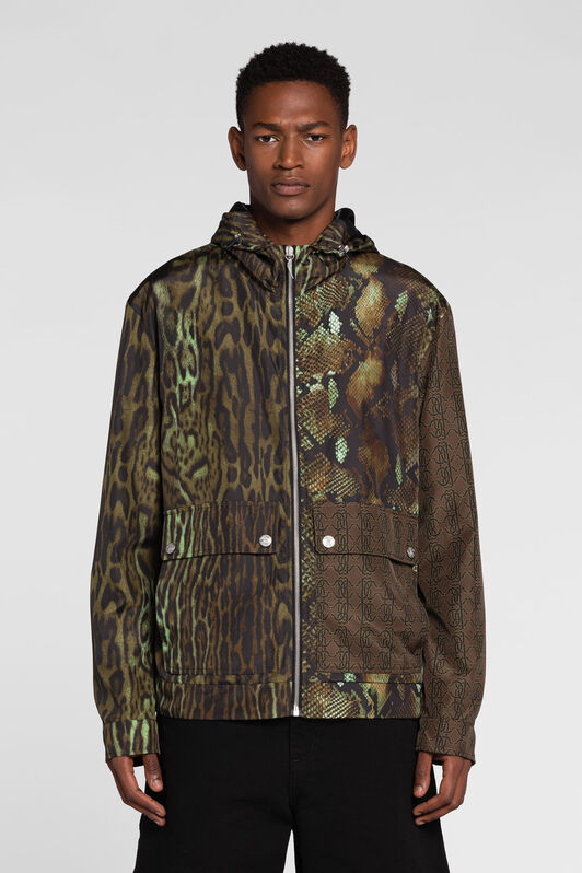 RC Patchwork-Print Coat RC Patchwork-Print Coat MILITARY PRT511-9ME65