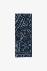 ${brand} Roberto Cavalli Stole with Freedom print ${colorDescription} ${masterID}