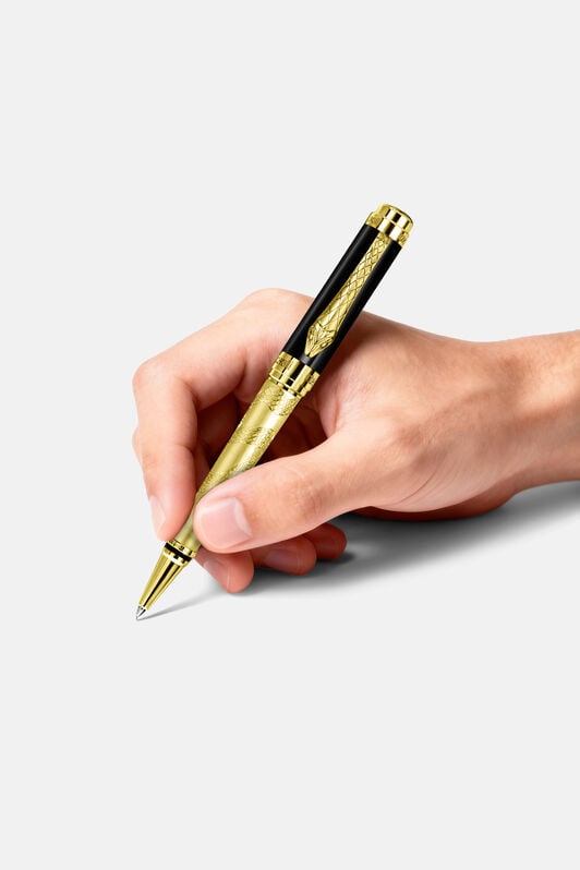 RC Penna a sfera Serpentine RC Penna a sfera Serpentine GOLD BLACK VALG01-IG257