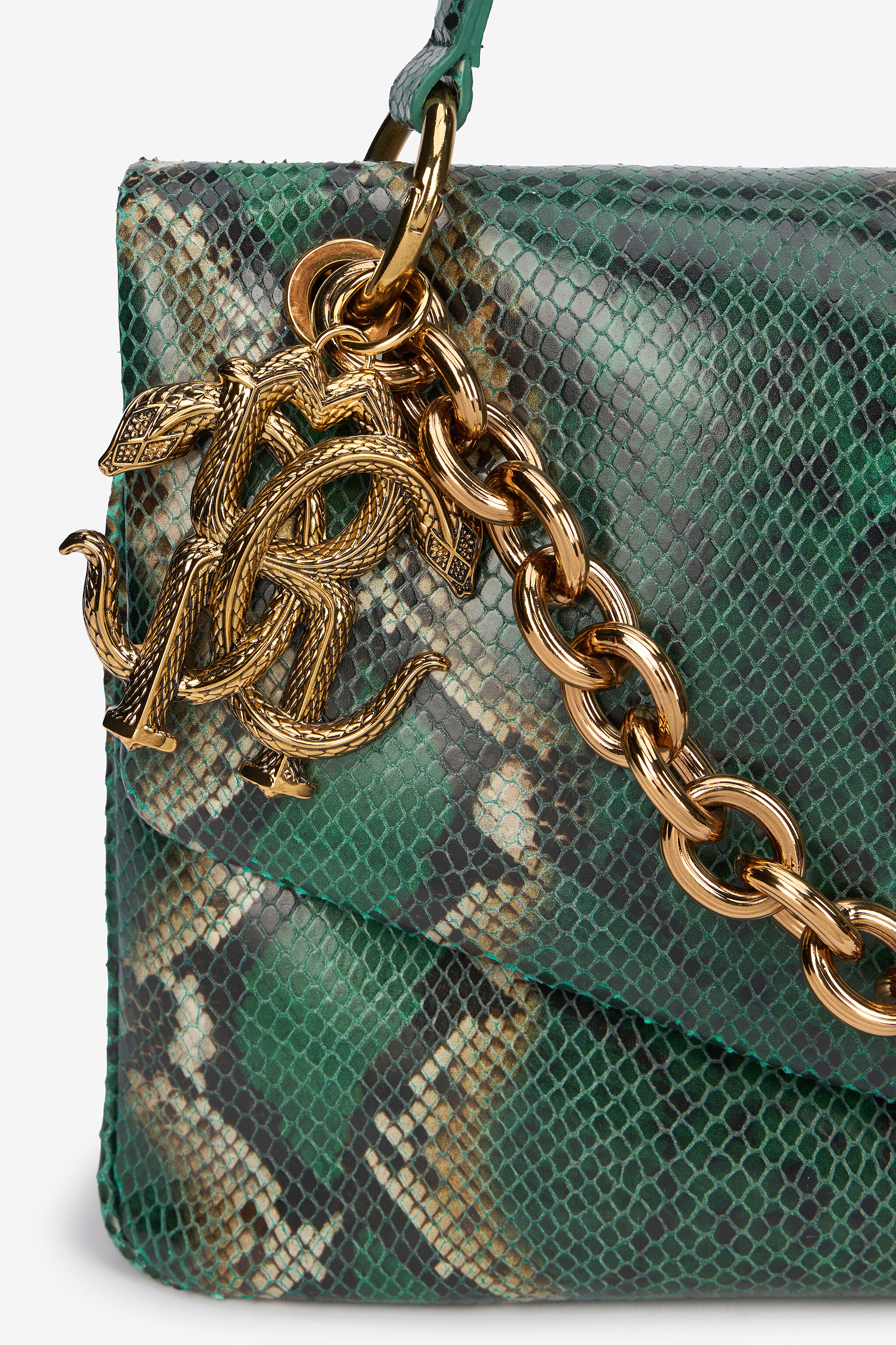 RC Green Bag with Python Print VERDE VWB002-PZ666