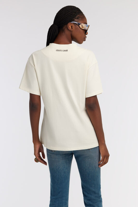 RC Monogram RC t-shirt Ivory SKT61A-JD062