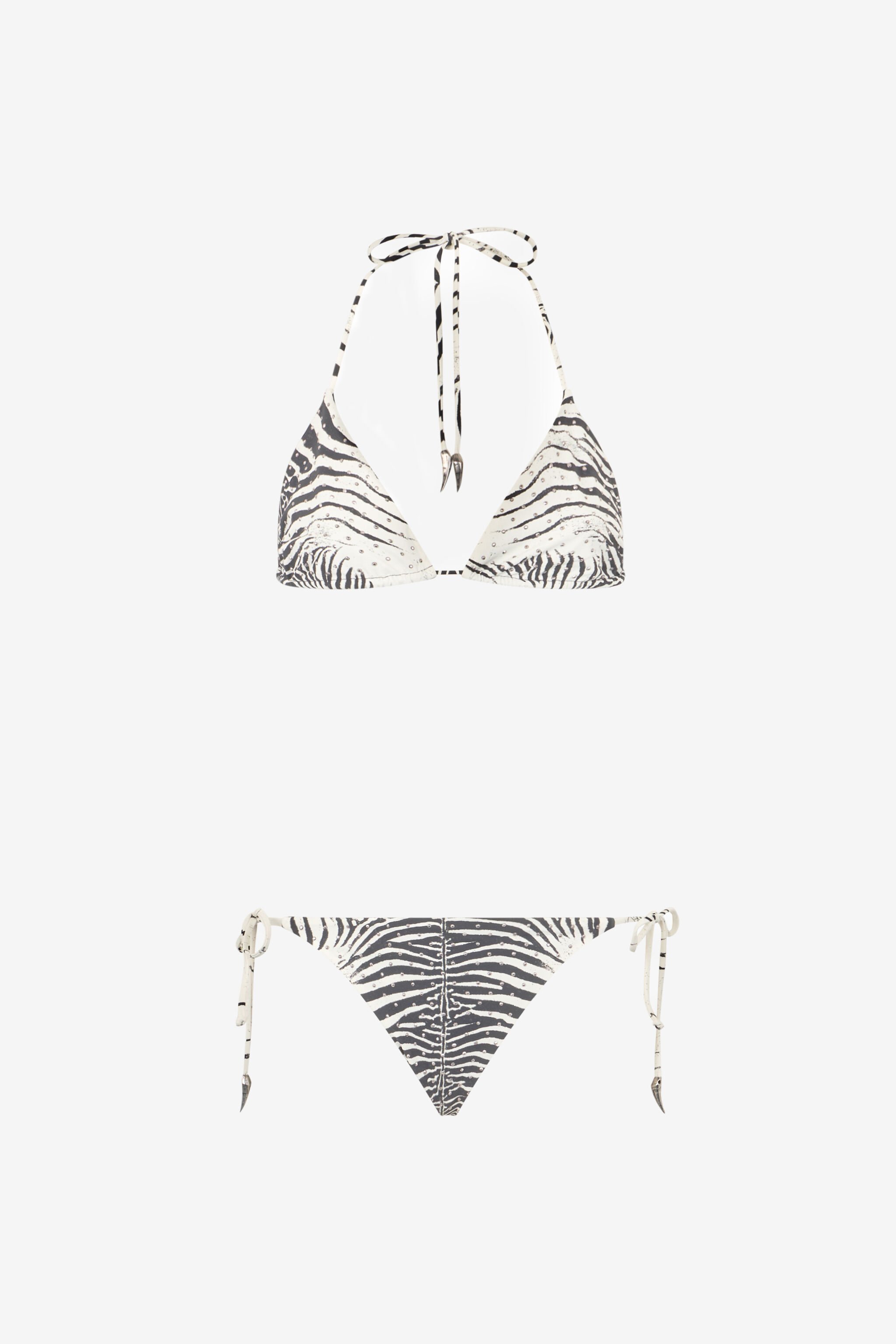 RC Zebra-Print Bikini Black/White UKW001-HVN49