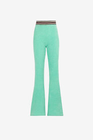 ${brand} Logo-Embroidered Flared Sweatpants ${colorDescription} ${masterID}