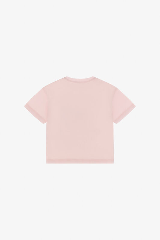 JU Camiseta Con Estampado De Logotipo BABY PINK TJT64R-JD001