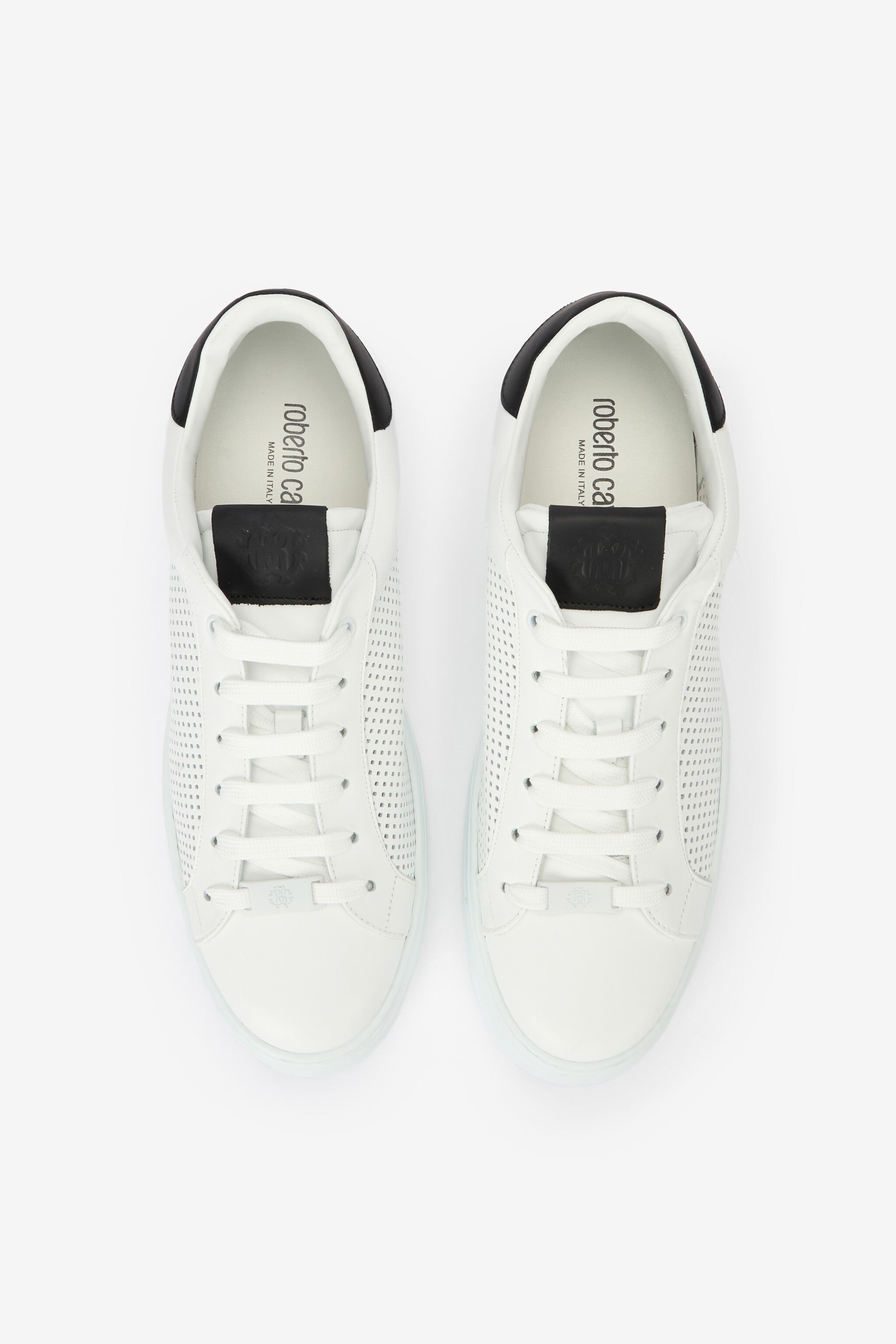 RC Sneakers Avec Détails Perforés Blanc POS00E-PZ085