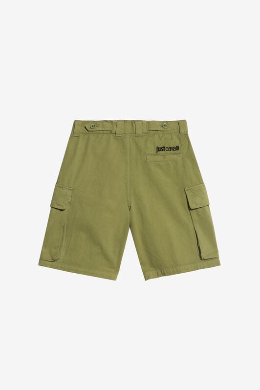 JC Grüne Baumwoll-Shorts CALLISTE GREEN WFT20J-MG019