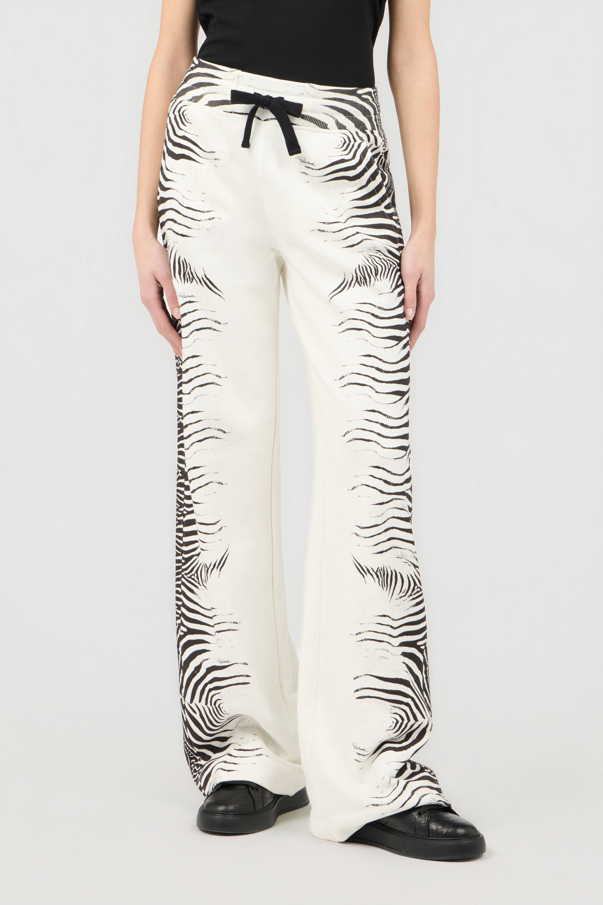 RC Zebra Print Trousers WHITE/BLACK ZEBRA SOT20I-CF050