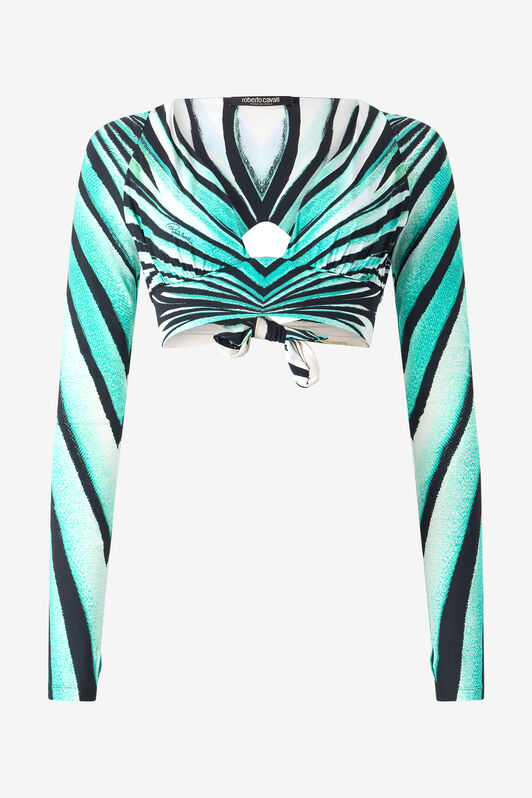 RC Top Imprimé Ray Of Sea Bleu clair VKT603-OOM33