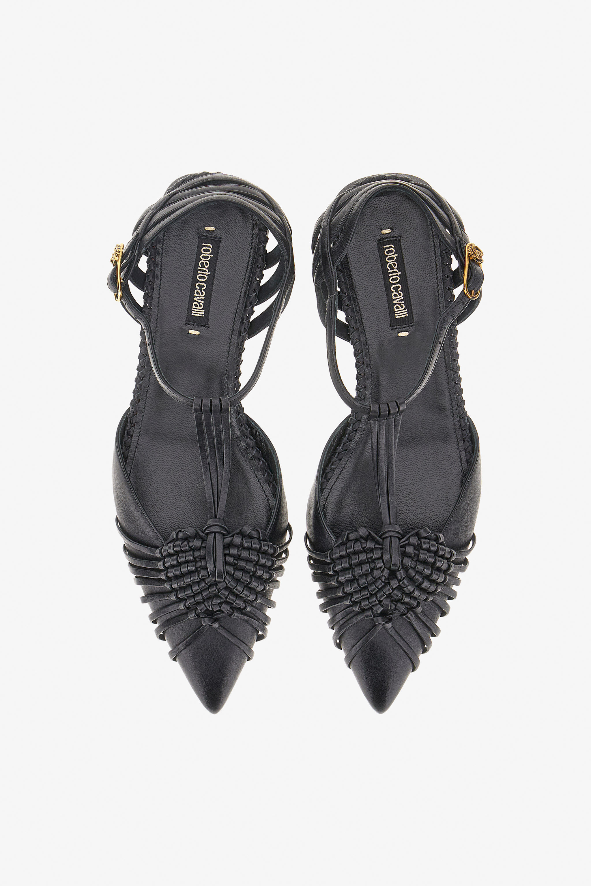 RC Ballerine con intreccio Nero SWS101-PZ899