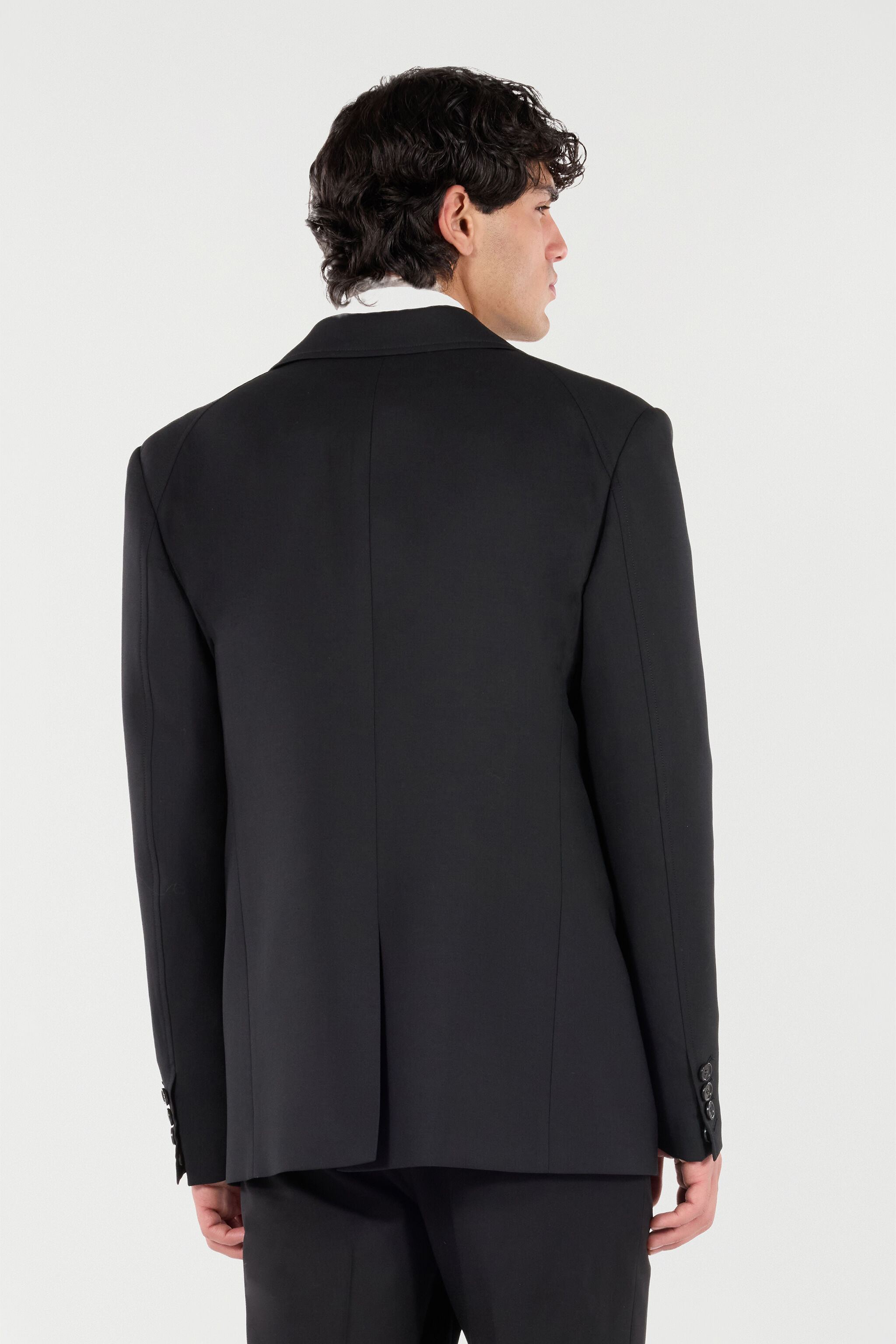 RC Virgin Wool Jacket Black VRT405-VW003