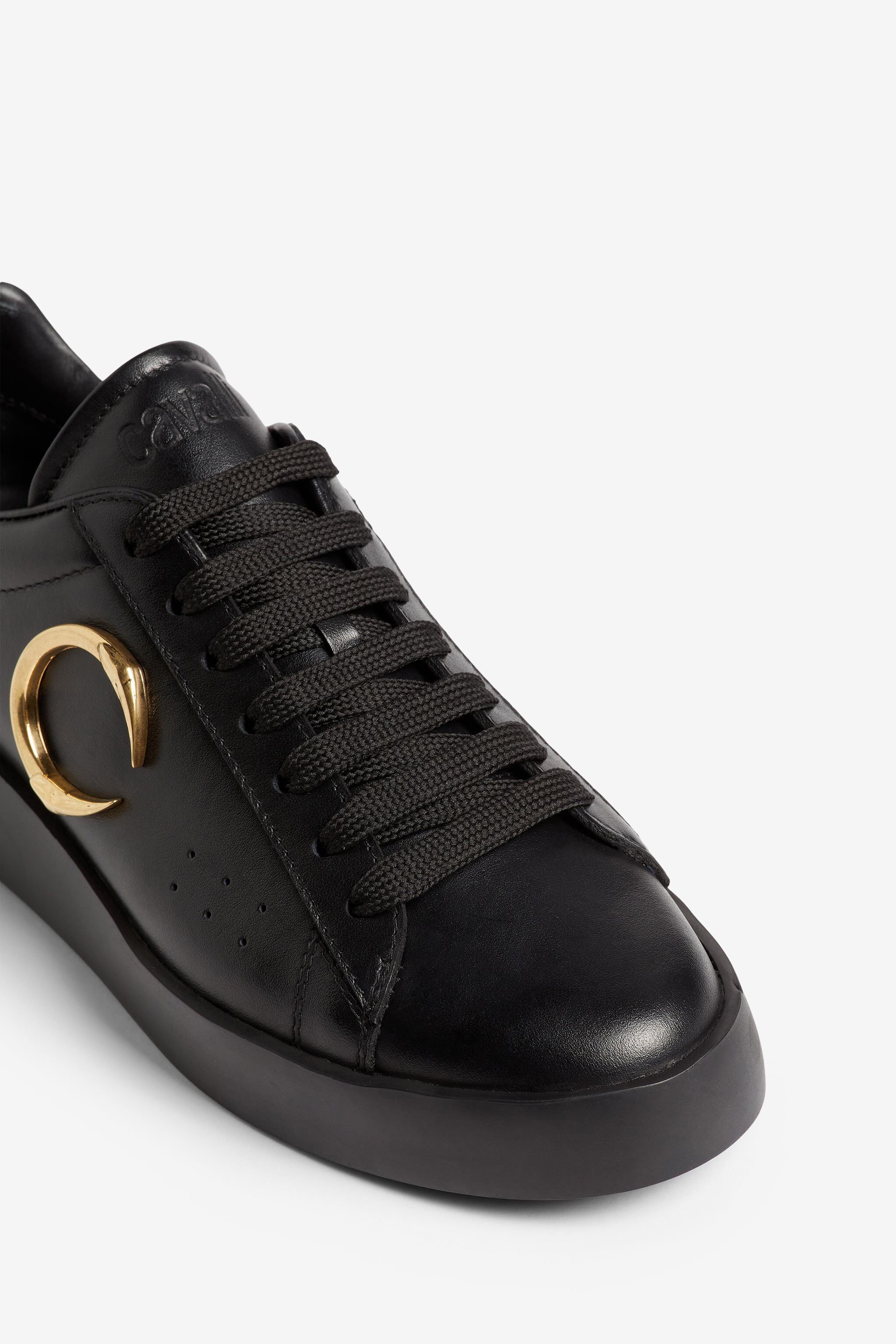 RC Sneakers con placca logo BLACK NNS00F-PZ590