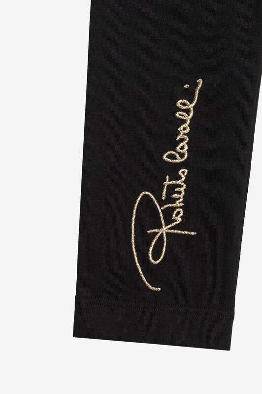 JU Sporthose Mit Gesticktem Logo Schwarz UJT23N-JD001