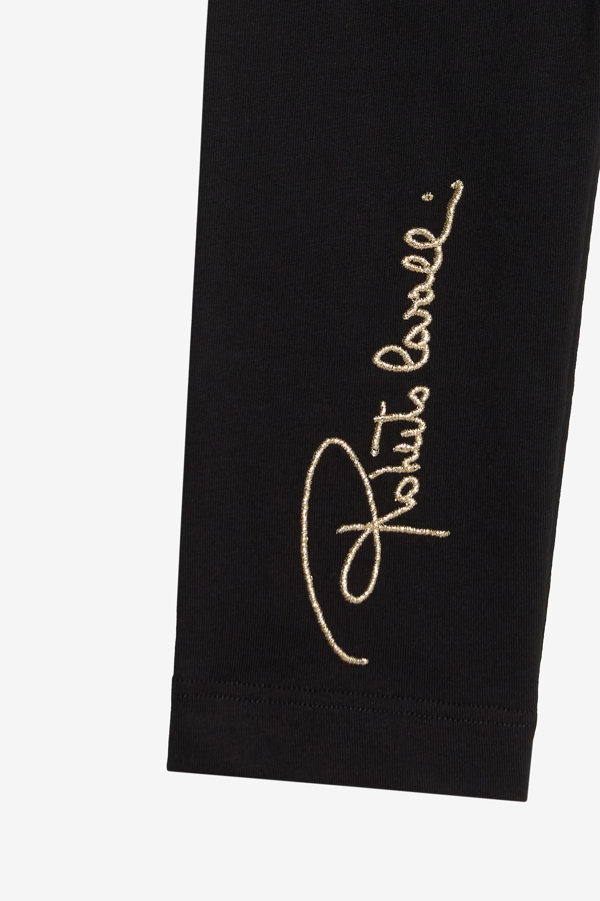 JU Sporthose Mit Gesticktem Logo Schwarz UJT23N-JD001