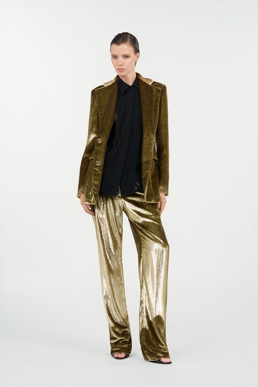 RC Gold Velvet Long Pants LIGHT GOLD WKT205-FT062
