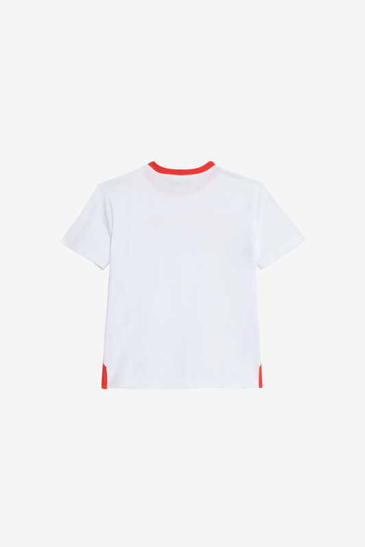 JU Optical White T-Shirt with Tiger Print OPTICAL WHITE VJT60J-JD001