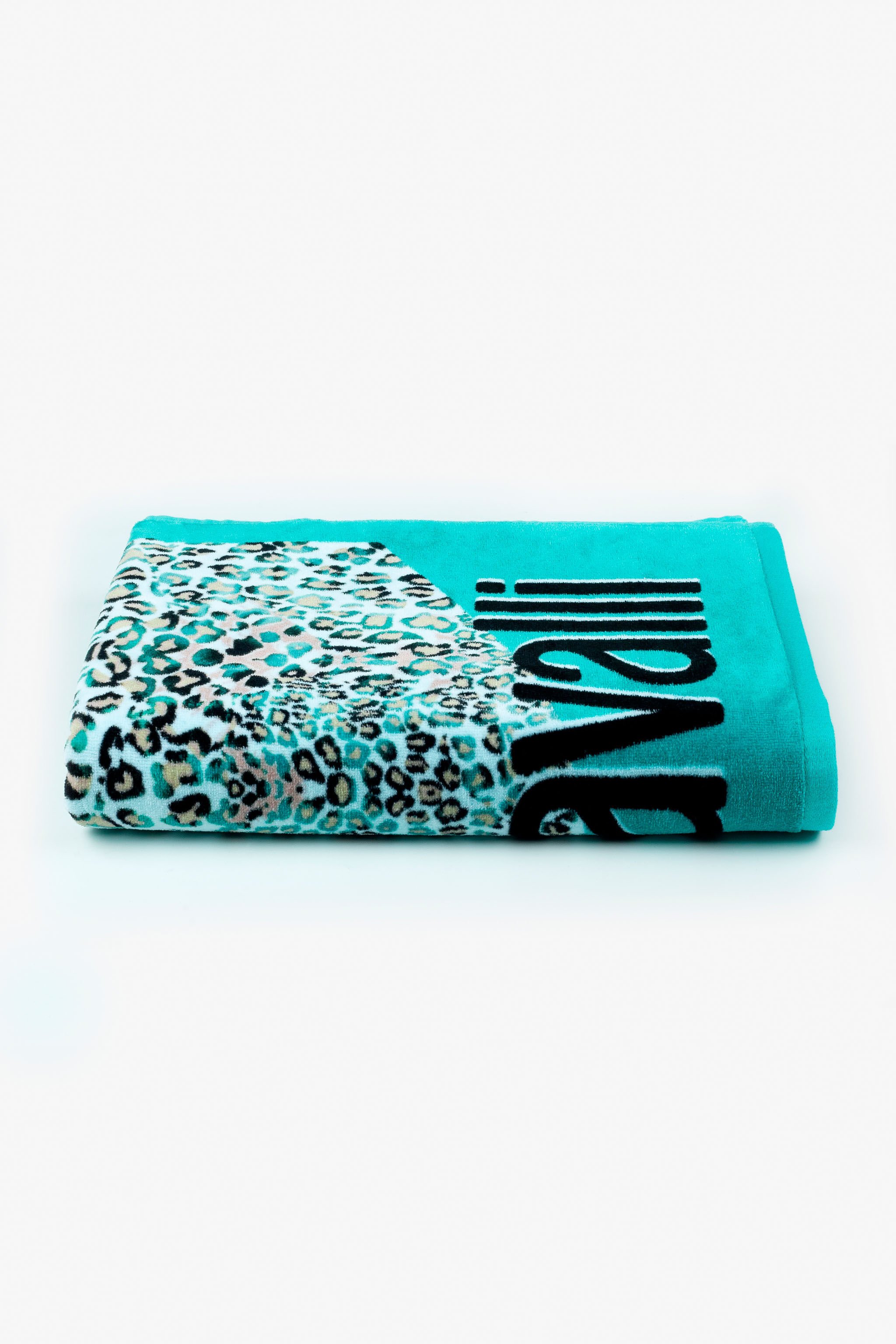 HO Leo Camouflage Print Beach Towel TEAL UALH05-IH006